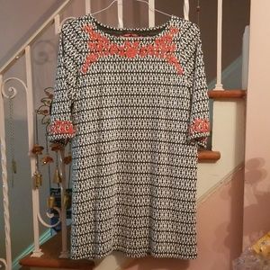 EMBROIDERED WOMEN DRESS